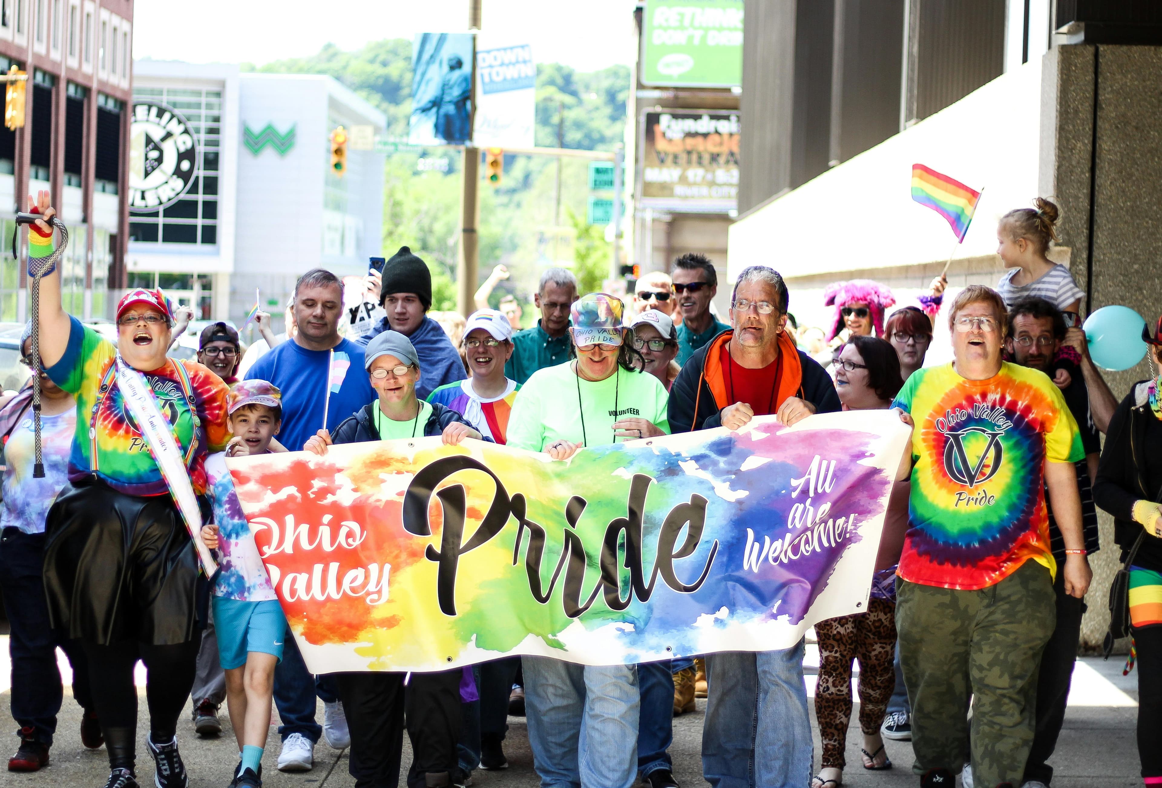 Community Pride event scene used as a general atmosphere image
